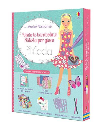 9781474957342 Moda. Vesto le bamboline. Stilista per gioco. Con .... Con Adesivi