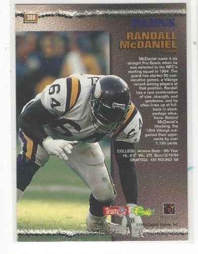 1995 CLASSIC PRO LINE FOOTBALL PRINTERS PROOF INSERT SINGLES /400 - Bild 12 von 12