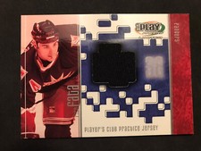 Rico Fata 2001-02 UD Play Makers Practice Jersey PJ-RF Columbus Blue Jackets