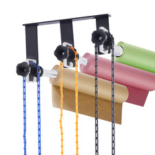 Photography 3Roller Backdrop Wall Mount Manual Background Roller Support System 