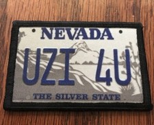 UZI 4 U Tremors Movie Burt Gummer Morale Patch Military Tactical Army Flag