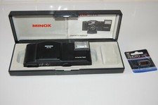 VINTAGE MINOX 35 PE COLOR-MINOTAR 35 MM 2.8 MADE IN GERMANY ORIGINAL CASE MANUAL