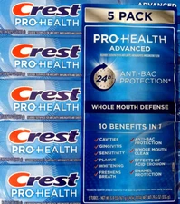 Crest Pro Health Advanced Toothpaste, 5.9 oz, 5-pack