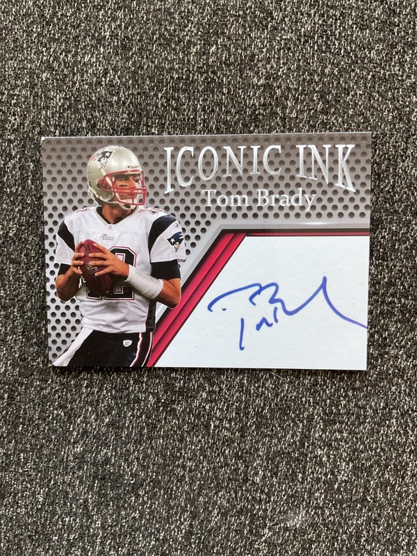 tom Brady iconic ink auto 🔥!!!