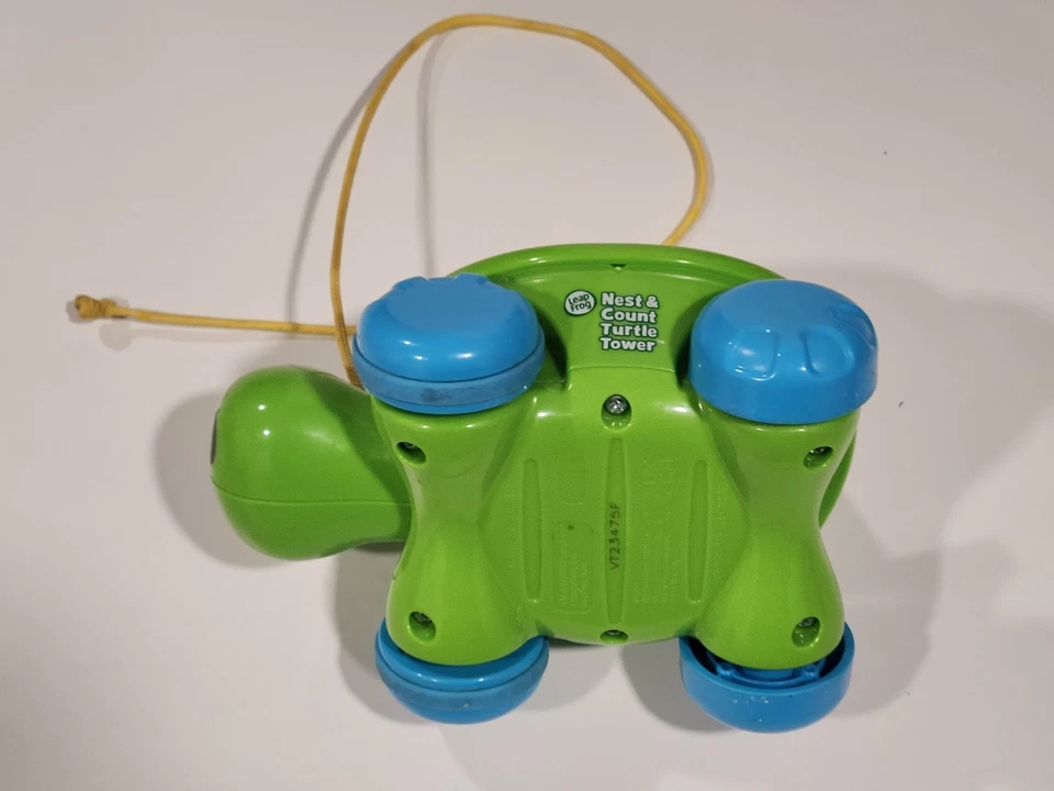 Leap Frog Nest Count Turtle Tower 4 Ways To Play Toddler Baby Toy Colors Numbers - Image 4 of 4