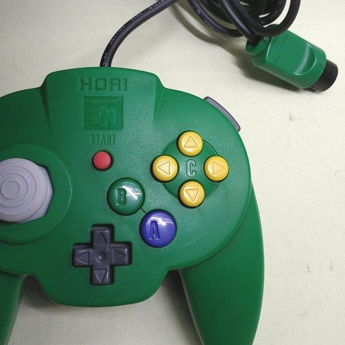 Hori Horipad Mini 64 Green Controller - Used Retro Gamepad for Nintendo 64 - Picture 3 of 10