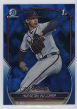 2023 Bowman Chrome Draft Sapphire Edition Hurston Waldrep #BDC-114 3y6