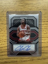 Chris Clemons 2020-21 Panini Prizm Penmanship Auto PE-CCL Houston Rockets