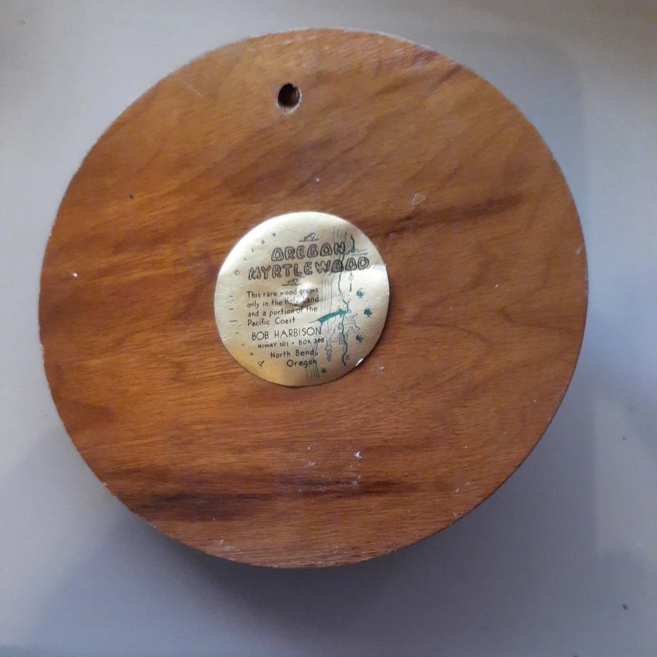 Llavero de madera de mirto Alaska Eskimp Oregon mano de madera * Foto 2 de 2