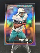 2024 Topps Chrome - Jason Taylor #108 Refractor Miami Dolphins