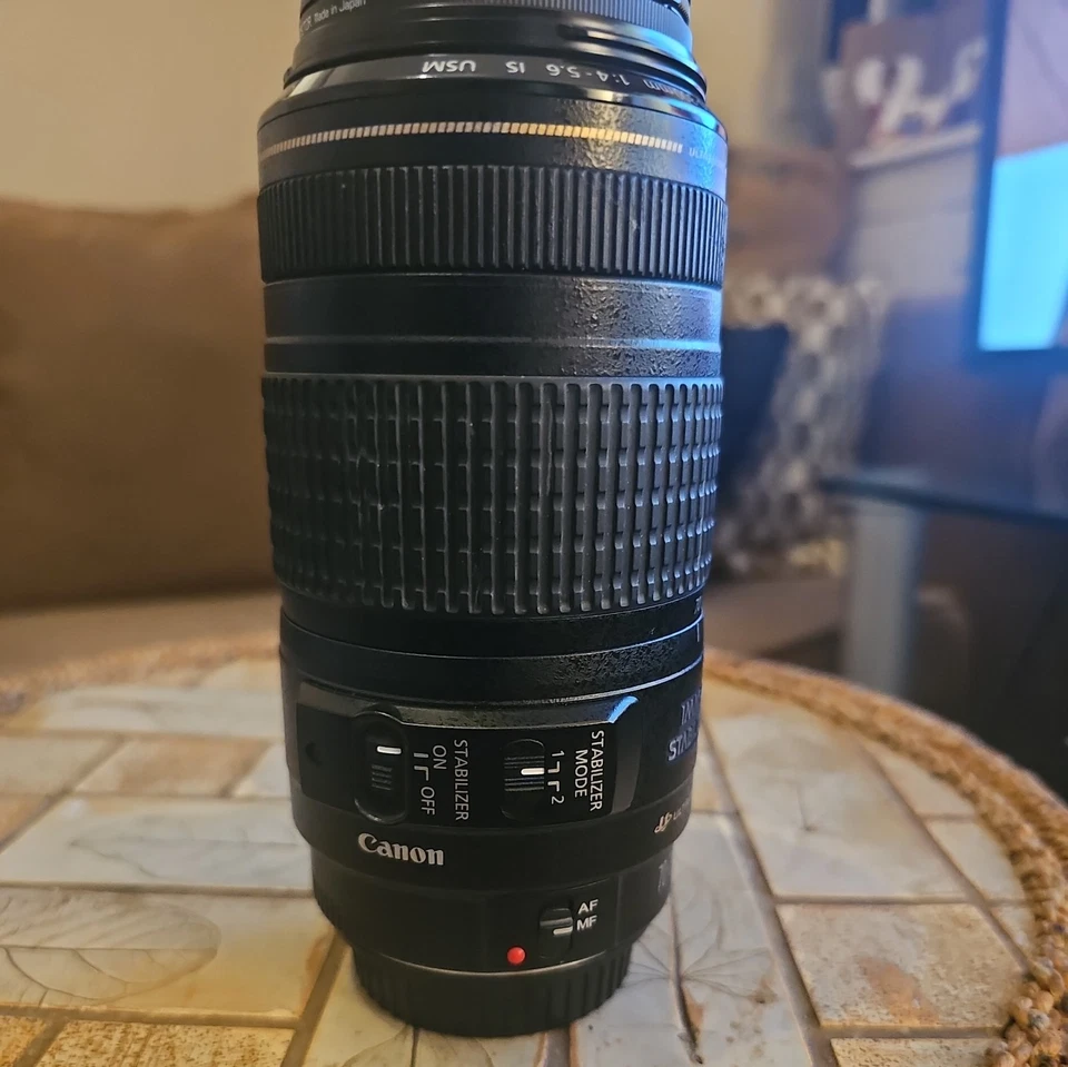 Canon EF 70-300mm 1:4-5.6 IS USM Image Stabilizer Zoom Len/Canon EOS DSLR ex con - Image 2 of 4