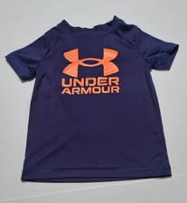 Under Armour Swim Shirt UPF 50 Boys Size 4 Purple