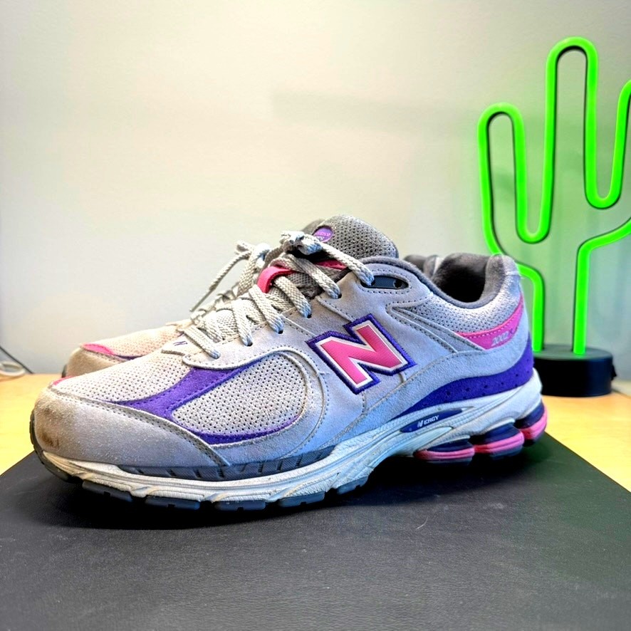 New Balance 2002R RWB J.CREW 'Rain Cloud/Prism Purple' Size 11