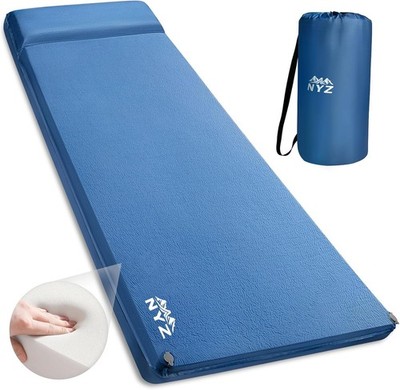 Self Inflating Sleeping Pad Camping 3.1'' Ultra-Thick Memory Foam Camping