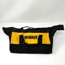 DeWalt 13" Tool Bag Contractor Carrying Case Black & Yellow Heavy Duty Nylon NEW