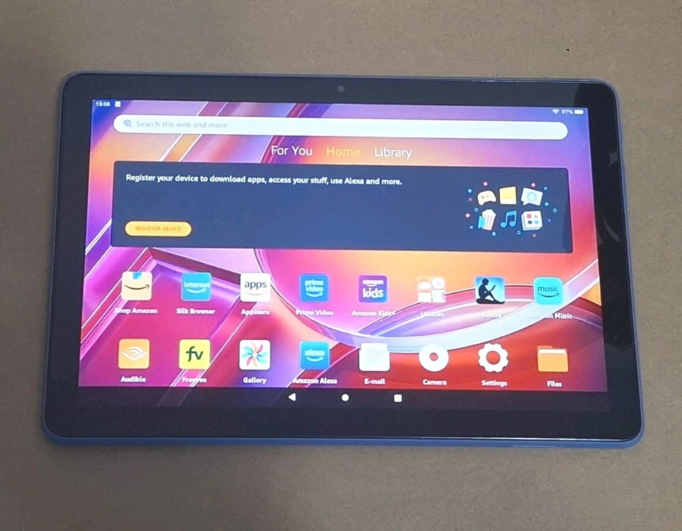 Amazon Fire HD 10 Tablet - 3GB RAM - 32GB - 13th Gen. Blue NO ADS - Image 2 of 4