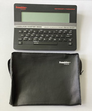 VTG Franklin LM-3000 Language Master Dictionary w/ box  case - Tested Working