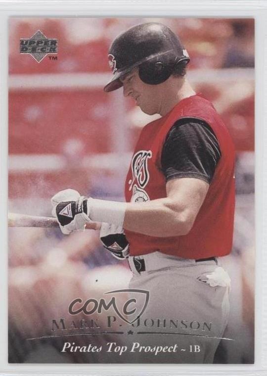 1995 Upper Deck Minor League Top Prospect Mark Johnson #209 Rookie RC 0a1