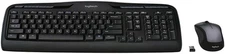Logitech MK335 Full-size Wireless Membrane Optical Keyboard & Mouse Black/Silver