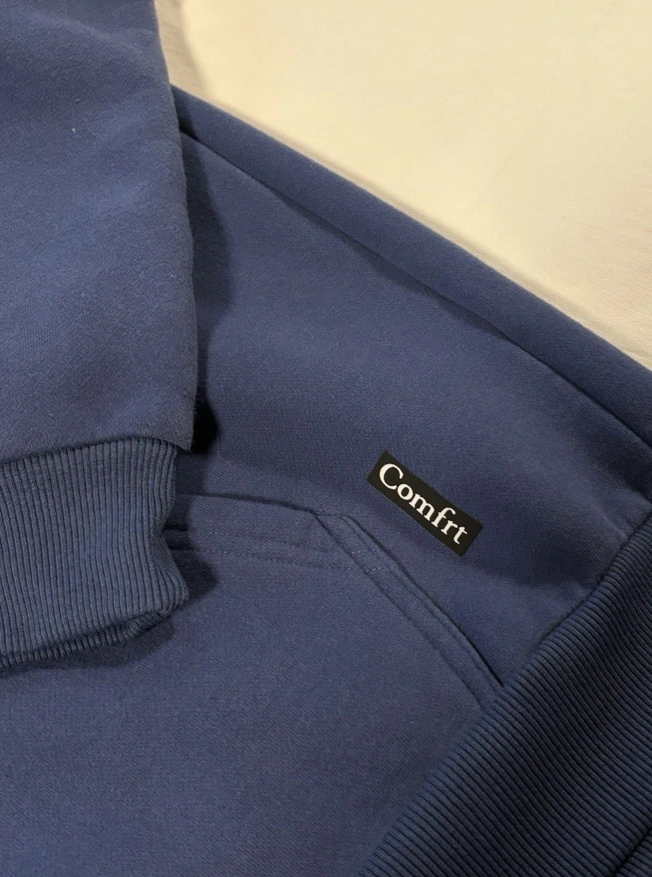 Comfrt Standard Hoodie Color Pacific Adult Unisex Large