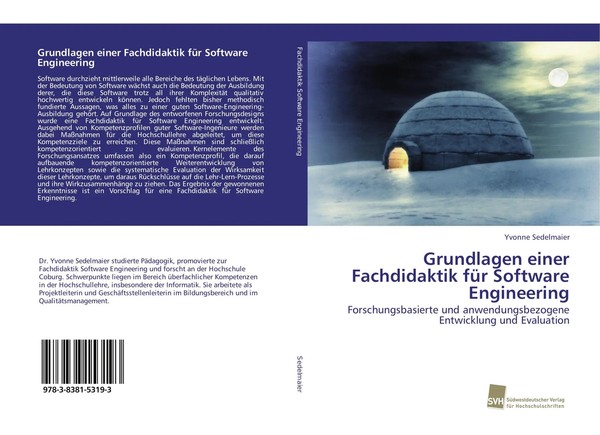 Yvonne Sedelmaier | Grundlagen Einer Fachdidaktik FüR Software Engineering-image