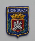 Ecusson brodé de Frontignan (34)