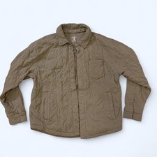 Fabletics quilted jacket in olive