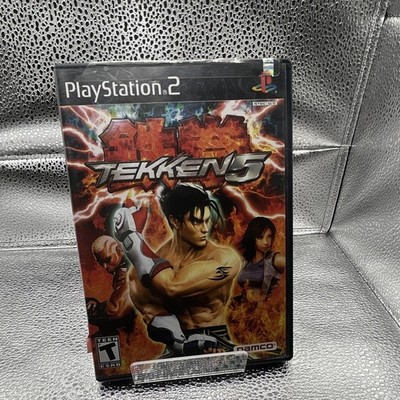 Namco Tekken 5 Sony PlayStation 2 PS2 w/ Case & Disc T NTSC-U/C Fighting