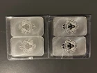 Scottdale Mint Vortex Bar .9999 Fine Silver, 1 Ounce (x4)