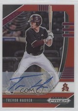 2020 Panini Prizm Draft Picks Red 17/50 Trevor Hauver #PDP99 Auto xb2