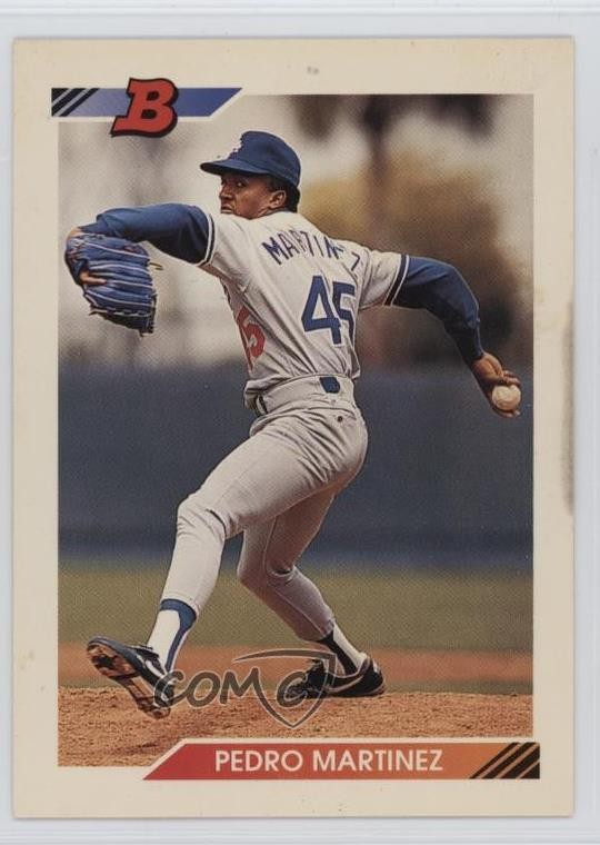 1992 Bowman Pedro Martinez #82 HOF 10fs