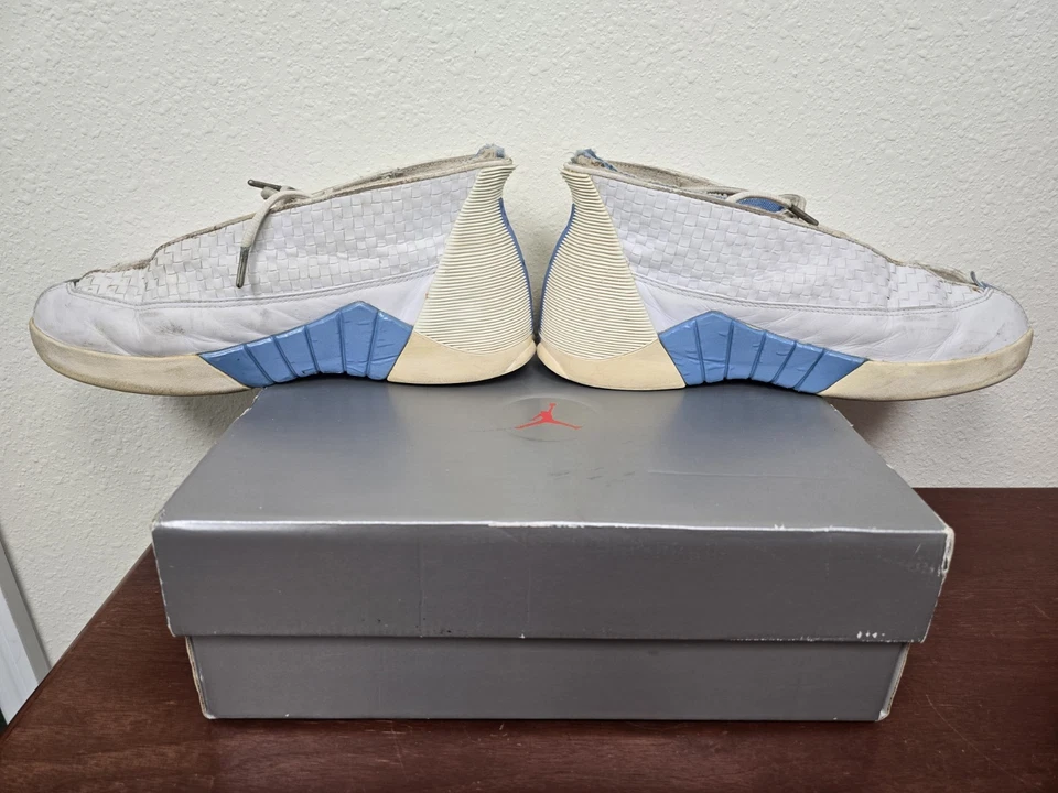 Air Jordan 15 OG Columbia 136029 141 2000 vintage talla 10,5  Foto 3 de 4