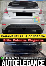 SOTTO PARAURTI  ST LOOK PER FORD FIESTA MK7 2008-2017 DIFFUSORE ABS