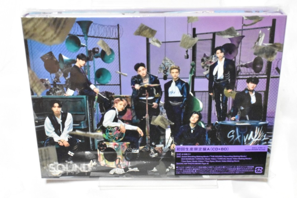 Stray Kids THE SOUND First Limited Edition Type A CD Blu-ray Photobook Japan