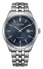 Imagen de Citizen Men's Classic Date Window Silver Eco-Drive Watch 41MM BM7560-59L