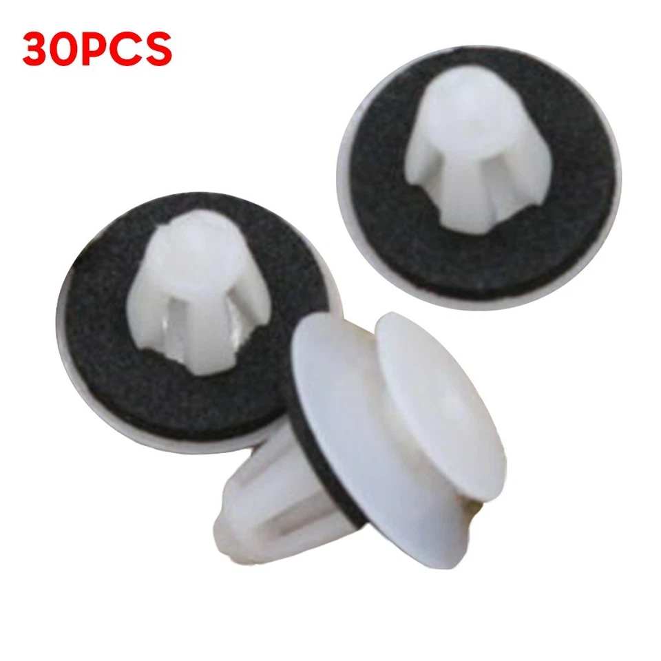 Pack Of 30 Fastener Clip Inner Door Panel Trim Retainer For Mercedes R129 W202 - Image 2 of 4