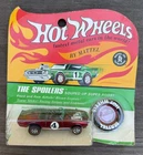 Vintage Hot Wheels Redline 1967 Red Light My Firebird On Card Blisterpack