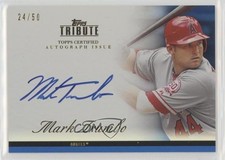 2012 Topps Tribute Blue 24/50 Mark Trumbo #TA-MT1 Auto x5u