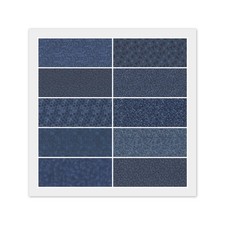 Navy Blue FAT QUARTERS: 10 18" x 22" FQ Bundle, 100 Quilting Cotton Fabric