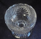 Ribbed Palm footed salt dish McKee glass company — photo 2