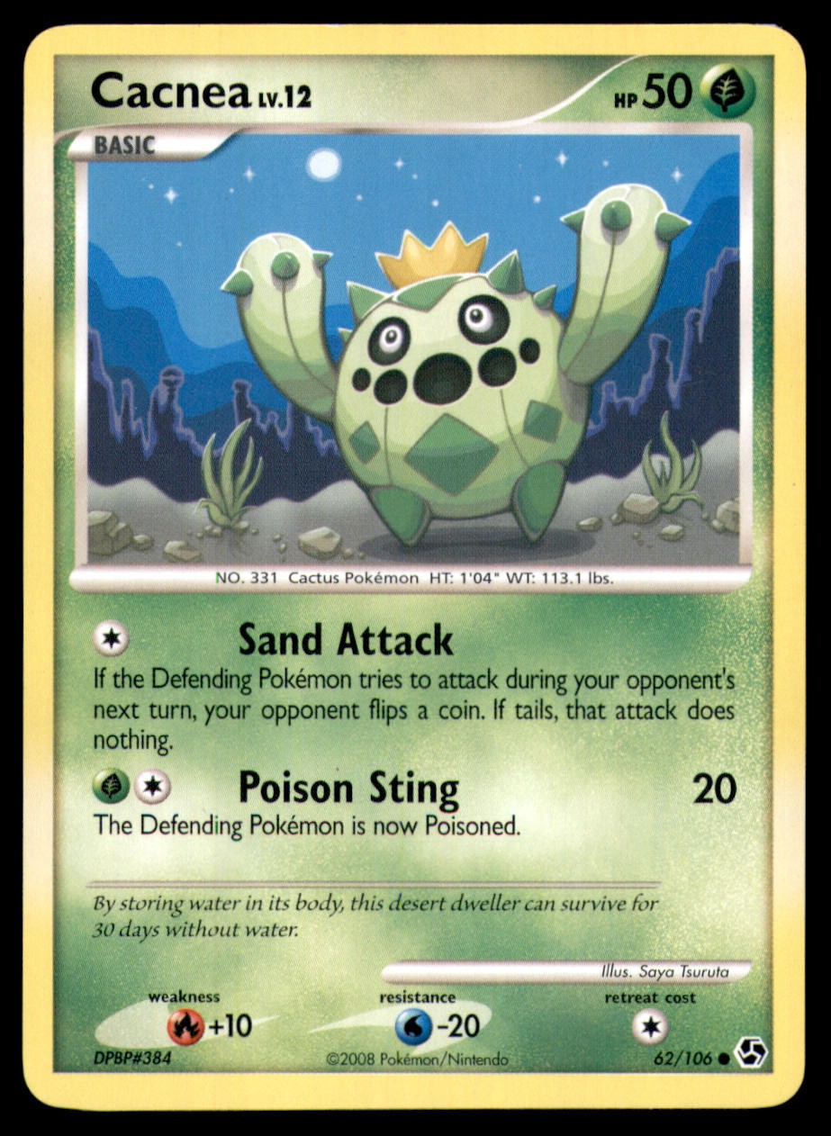 Cacnea 62 106 C Great Encounters Pokemon MP