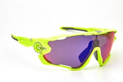 Oakley Jawbreaker OO9290 Retina Burn Neon Yellow Prizm Rennrad Sport