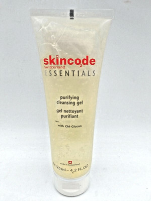 Skincode Essentials Purifying Cleansing Gel with CM-Glucan 4.2oz by Skincode
