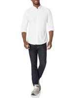 Amazon Essentials Herren Oxford-Hemd Slim Fit Weiß M Langarm