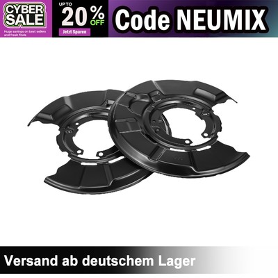 2x Abdeckblech hinten L+R für BMW 1er E81 F21 2 F23 3er F30 4er F32 34216762857