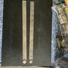 Rabone Chesterman 24 inch Ruler Centre Point Finder Imperial Folding Rule