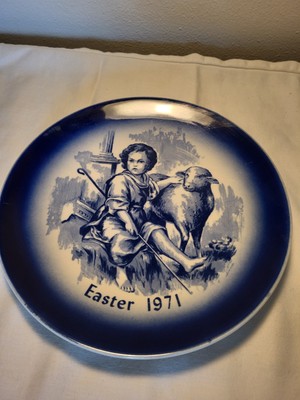 Vintage 1971   Easter   Limited Edition Collector Plate Original Design