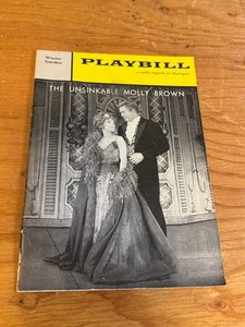 1961 June "Unsinkable Molly Brown" Playbill Winter Garden Theater NY Vol. 5/#24