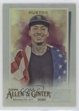 2020 Topps Allen & Ginter's Hot Box Silver Portrait Nyjah Huston #193 jg3