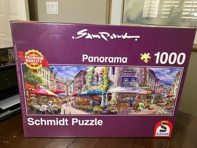 RARE Schmidt Panorama SPRING IS IN THE AIR Sam Park 1000 piece Jigsaw Puzzle
